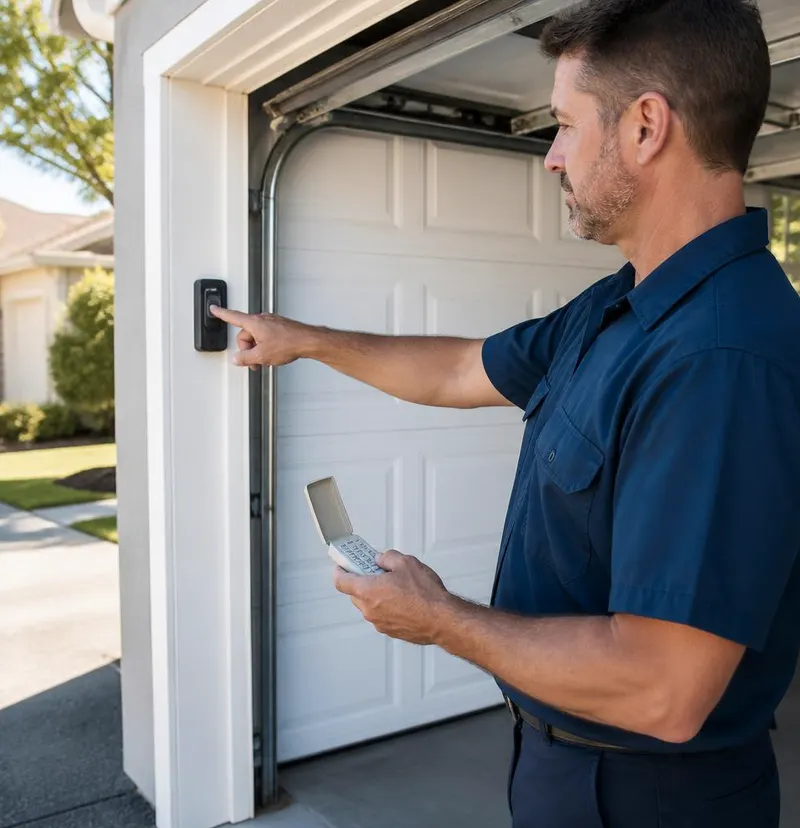 Garage Door Spring Repair in Davenport